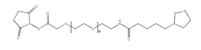 LA-PEG3400-NHS 硫辛酸聚乙二醇3400活性酯(LA-PEG3400-NHS)
