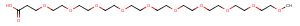 m-PEG10-acid Chemical Structure