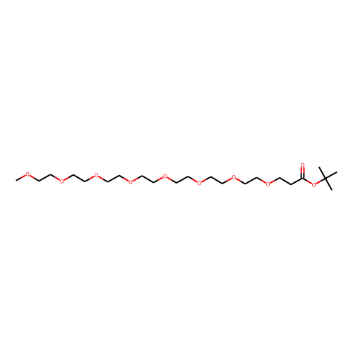 m-PEG8-Boc Chemical Structure