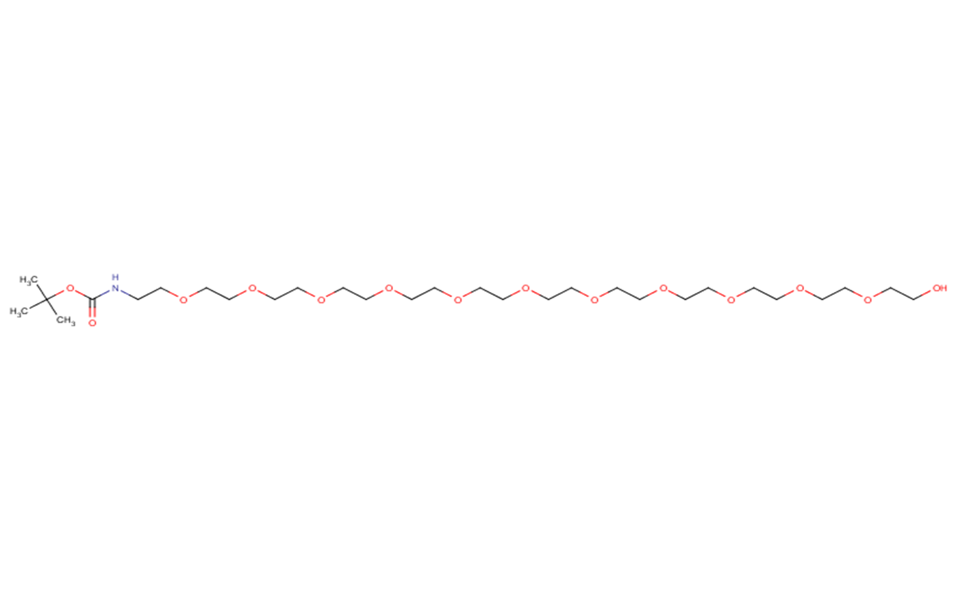 N-Boc-PEG12-alcohol Chemical Structure