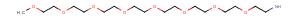 m-PEG8-Amine Chemical Structure