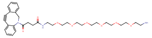 DBCO-PEG6-amine Chemical Structure