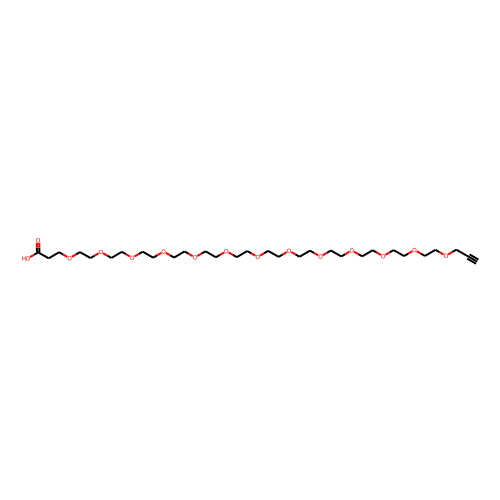 Propargyl-PEG13-acid Chemical Structure