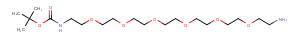 Boc-NH-PEG6-amine Chemical Structure