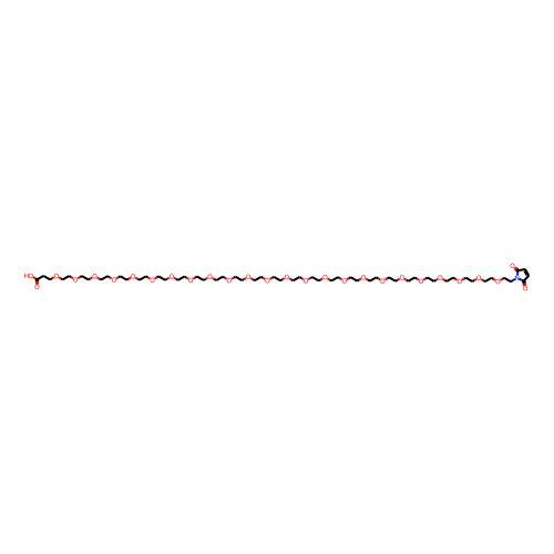 Mal-PEG24-acid Chemical Structure