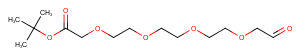 Ald-CH2-PEG3-CH2-Boc Chemical Structure