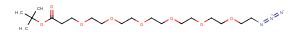 Azido-PEG6-C2-Boc Chemical Structure