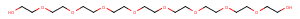 Nonaethylene glycol Chemical Structure