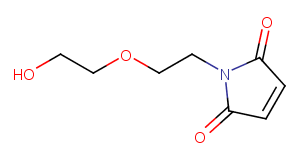 Mal-PEG2-alcohol Chemical Structure