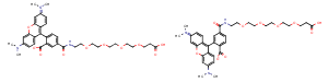 TAMRA-PEG4-acid Chemical Structure