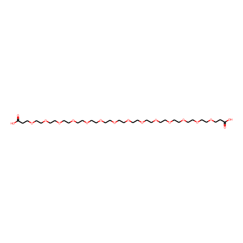 Bis-PEG14-acid Chemical Structure