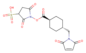 trans-Sulfo-SMCC Chemical Structure