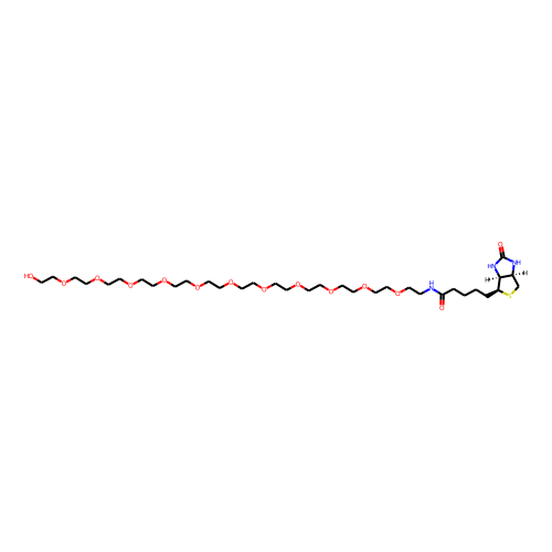 (+)-Biotin-PEG12-OH Chemical Structure