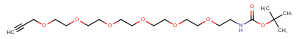 Boc-NH-PEG6-propargyl Chemical Structure