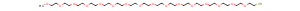 m-PEG16-SH Chemical Structure