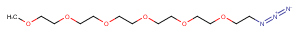 m-PEG6-azide Chemical Structure