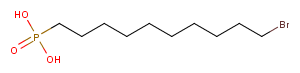 (10-BRomodecyl)phosphonic acid Chemical Structure