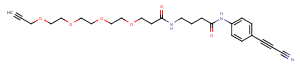 APN-C3-PEG4-alkyne Chemical Structure