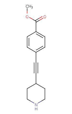 Pip-alkyne-Ph-COOCH3 Chemical Structure