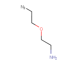 Azido-PEG1-amine Chemical Structure
