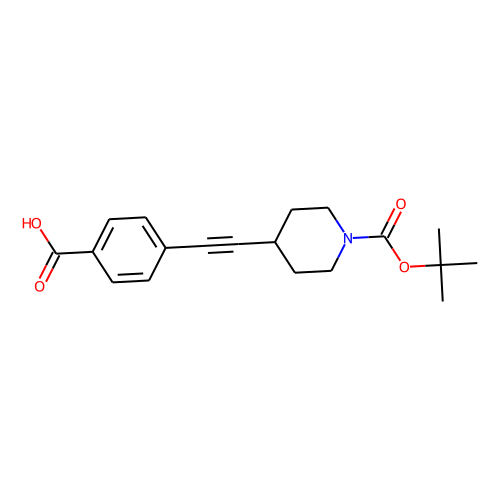 Boc-Pip-alkyne-Ph-COOH Chemical Structure