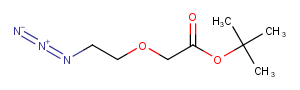 Azido-PEG1-C1-Boc Chemical Structure