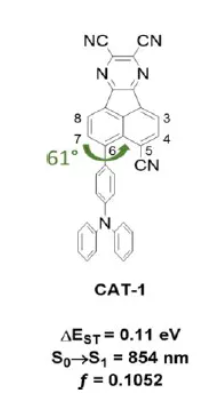 APDC-DTPA 有机小分子TADF材料