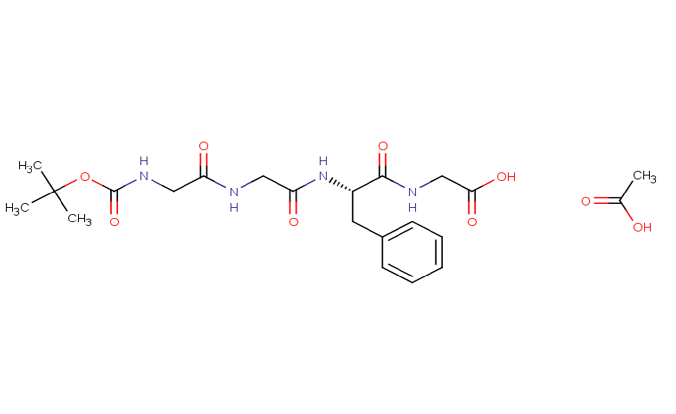 Boc-Gly-Gly-Phe-Gly-OH acetate