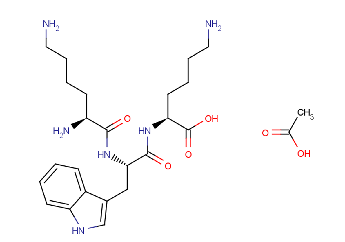 H-Lys-Trp-Lys-OH acetate