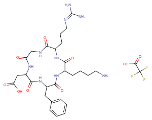 Cyclo(-RGDfK) TFA