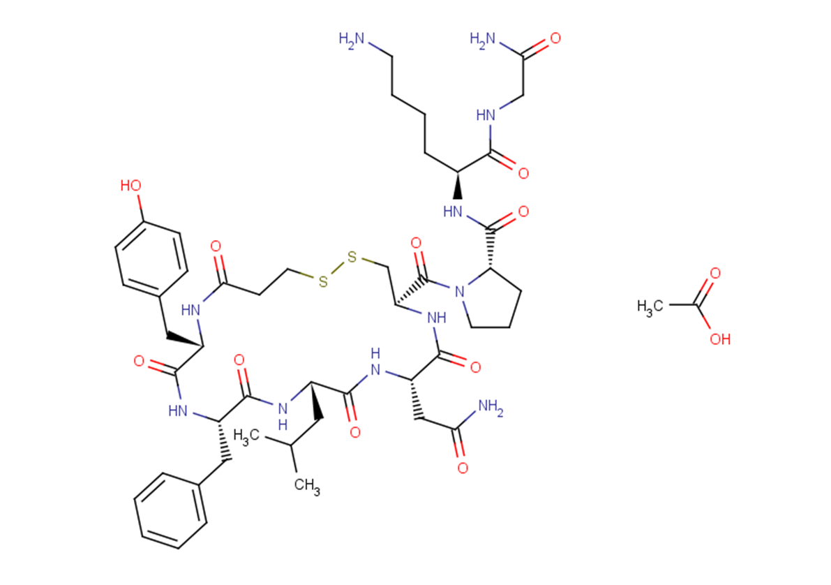 d[Leu4,Lys8]-VP acetate