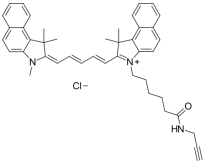 Cyanine5.5-炔烃；  近红外菁染料Cy5.5-alkyne；  花青素Cy5.5-ALK