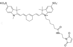 近红外染料Cy7-maleimide；  SF Cy7-MAL
