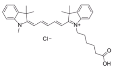 Cy3.5 菁染料羧基；  近红外菁染料Cy3.5-COOH