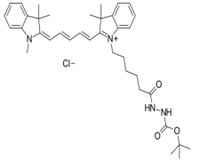Cyanine5 Boc-hydrazide；​  染料CY5肼基甲酸叔丁酯