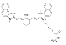 水溶性荧光Cyanine7.5菁染料标记酰肼;  Sulfo-CY7.5-HZ