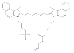 近红外荧光染料ICG标记Alkyne；  sulfo ICG-alkyne