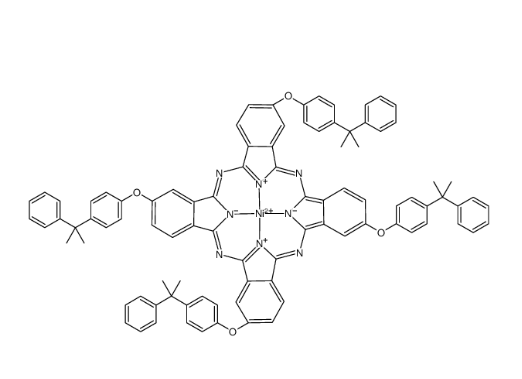 四(4-枯基苯氧基)酞菁镍(II)