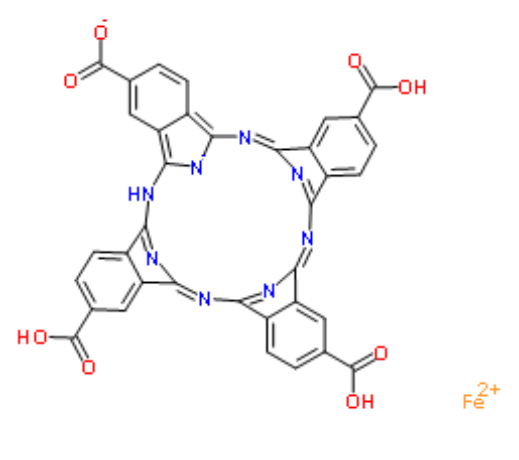 四羧基酞菁铁
