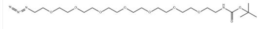 Azido-PEG7-NHBoc cas:206265-96-5 叠氮-七聚乙二醇-氨基叔丁氧羰基