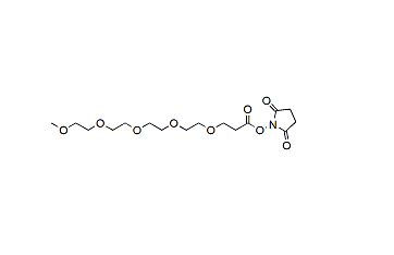 m-PEG5-nhs CAS: 874208-94-3 甲基-五聚乙二醇-丙烯酸琥珀酰亚胺酯