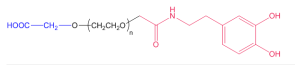 Dopamine-PEG-COOH 多巴胺-聚乙二醇-羧基