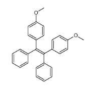 CAS:68578-78-9，1,2-双(4-甲氧基苯基)-1,2-二苯基乙烯​，AIE聚集诱导发光材料