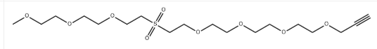 CAS:2055041-02-4，m-PEG3-Sulfone-PEG4-propargyl