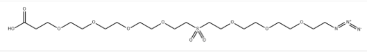 CAS:2055024-42-3，Azido-PEG3-Sulfone-PEG4-acid