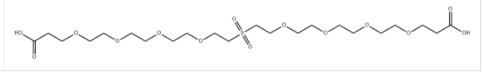 CAS:2055024-37-6，Acid-PEG4-Sulfone-PEG4-acid