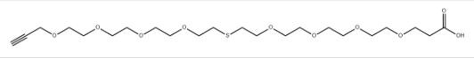 CAS:2055041-20-6，Propargyl-PEG4-S-PEG4-acid