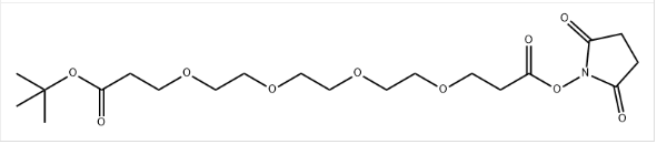 CAS:1835759-75-5，t-Butoxycarbonyl-PEG4-NHS ester