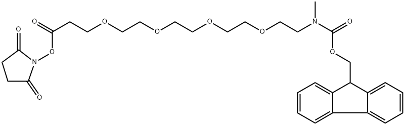 Fmoc-NMe-PEG4-NHS ester
