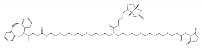 CAS:2353409-72-8 N-(DBCO-PEG4)-N-Biotin-PEG4-NHS 